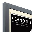 CEANOTHE - Cadre photo Actual noir doré 24x30 cm - vignette