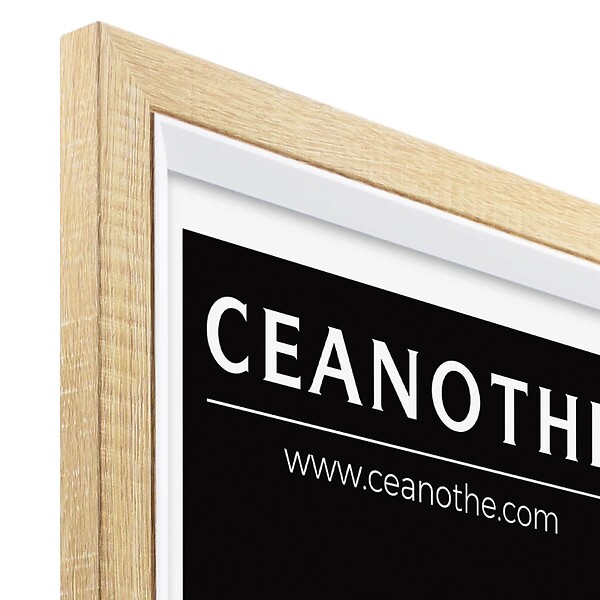 CEANOTHE - Cadre photo Actual bois blanc 30x40 cm - large