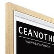 CEANOTHE - Cadre photo Actual bois blanc 30x40 cm - vignette