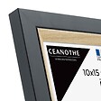 CEANOTHE - Cadre photo Actual bois noir 10x15 cm - vignette