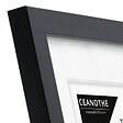 CEANOTHE - Cadre photo Wild noir 13x18 cm avec passe-partout 9x13 cm - vignette