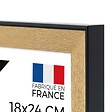 CEANOTHE - Cadre photo Loft noir 18x24 cm - vignette