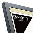 CEANOTHE - Cadre photo Actual noir doré 18x24 cm - vignette