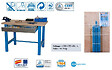 SIMON RACK - SimonRack - Kit Etabli avec tiroir 865x1500x750mm Bleu/Bois - BT6-BOX 1500 SIMONRACK - vignette