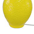 C-CREATION - Lampe a poser citron limon jaune ht 26 cm - vignette