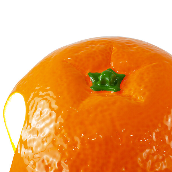 C-CREATION - Lampe à poser céramique Naran Orange E14 - large