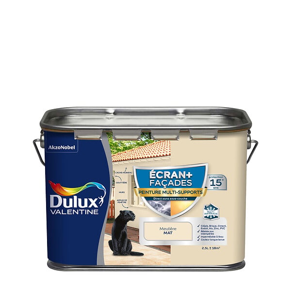 DULUX VALENTINE - Peinture façade multi-supports - Meulière - 2,5L - large