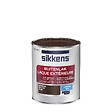 SIKKENS - Laque extérieure Satin Brun Foncé 0,75L - vignette