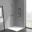 VILLEROY ET BOCH - Mitigeur mécanique douche  Dawn Chrome + Ensemble de douche  Verve Showers 3 jets - vignette