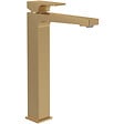 VILLEROY ET BOCH - Mitigeur lavabo surélevé  Architectura Square avec vidage Push Open Or brossé - vignette