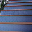 MON MARCHE DECO - Contremarche Escalier PVC - Kub Bleu Pétrole H. 17 x L. 98 cm - À l'unité - vignette