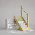 MON MARCHE DECO - Contremarche - Rétro Corail - Lot de 5 - vignette