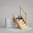 MON MARCHE DECO - Contremarche Escalier PVC - Feuilles d'Automne Corail H. 17 x L. 98 cm - Lot de 5 - vignette