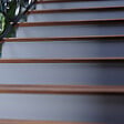 MON MARCHE DECO - Contremarche Escalier PVC - Gris Squale H. 17 x L. 98 cm - À l'unité - vignette