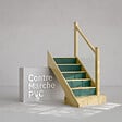 MON MARCHE DECO - Contremarche Escalier PVC - Vert Jungle H. 17 x L. 98 cm - À l'unité - vignette