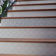 MON MARCHE DECO - Contremarche Escalier PVC - Yoshi Moka H. 17 x L. 98 cm - Lot de 5 - vignette