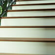 MON MARCHE DECO - Contremarche Escalier PVC - Vert de Gris H. 17 x L. 98 cm - Lot de 10 - vignette