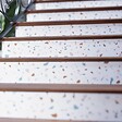 MON MARCHE DECO - Contremarche Escalier PVC - Terrazzo Nice H. 17 x L. 98 cm - Lot de 5 - vignette