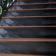 MON MARCHE DECO - Contremarche Escalier PVC - Graphite H. 17 x L. 98 cm - À l'unité - vignette
