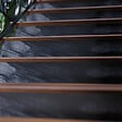 MON MARCHE DECO - Contremarche Escalier PVC - Graphite H. 17 x L. 98 cm - Lot de 5 - vignette