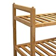 DEBLANCH - Etagère de salle de bain empilable 70x27cm, bois - vignette