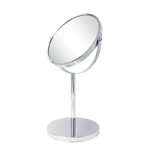 DEBLANCH - Miroir grossissant 5x a poser, chrome - large