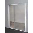 VOLET-MOUSTIQUAIRE - Moustiquaire Enroulable Latérale Alu H220 cm x L130 cm Blanc - vignette