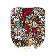 TOHAADESIG - Abattant wc hdf birdy-flowers-d - vignette