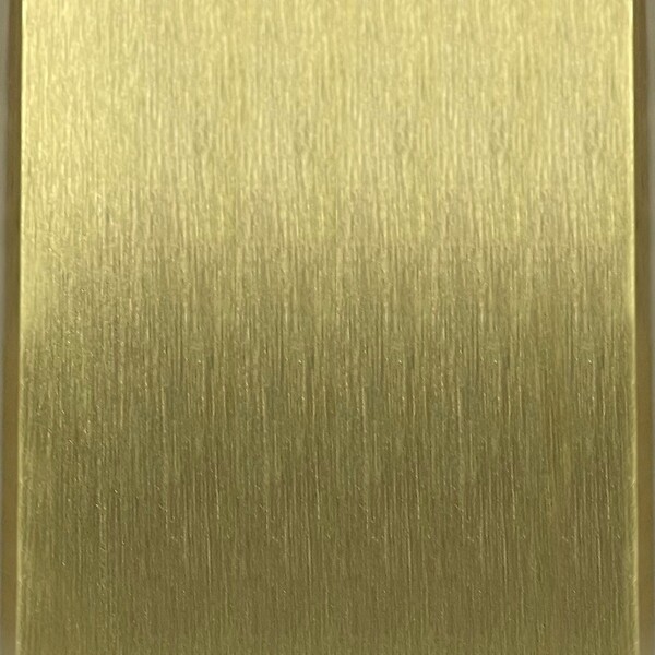 ESSEBAGNO - Pare-Baignoire fixe verre anticalcaire et aluminium 80 x 140 Or Brossé - large