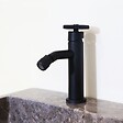 ESSEBAGNO - Indus mitigeur bidet noir - vignette