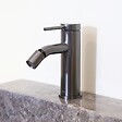 ESSEBAGNO - Lollipop mitigeur bidet gris gun métal - vignette