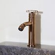 ESSEBAGNO - Indus mitigeur bidet cuivre brossé - vignette