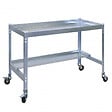 SIMON RACK - Table de préparation jardinage Simon Rack Desk mobile 150x60cm galvanisé SIMONRACK - vignette