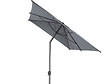 HESPERIDE - Parasol droit rectangulaire Loompa Ardoise - 3 x 2 m - Hespéride - vignette