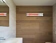 PURLINE - Chauffage halogène 2000W pour utilisation au plafond ou au mur - vignette