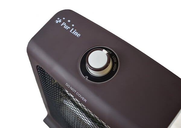PURLINE - Chauffage halogène 800W deux puissances et faible consommation - large