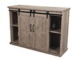 PURLINE - Buffet rustique avec cheminée électrique 2000W - vignette