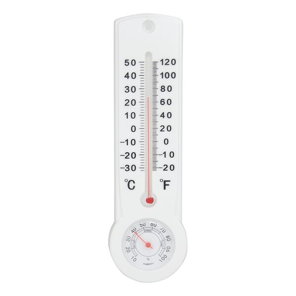 OTIO - Thermomètre hygromètre analogique - Blanc - Otio - large