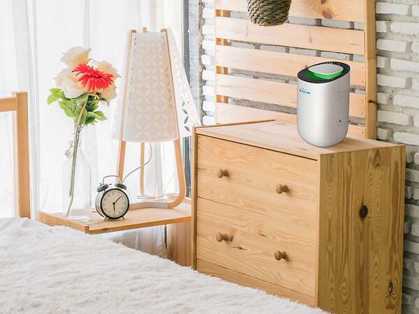 PURLINE - Déshumidificateur 21W avec lumière LED pour des petites surfaces - large