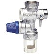 THERMADOR - Groupe de sécurité vertical Thermador GSI15 chromé avec siège inox 1/2" pour chauffe-eau - vignette