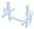Croisillons brique de verre 80mm polyéthylène - Lot de 20 - vignette