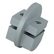 DUVAL - Support profilé pour main courante en aluminium anodisé argent - DUVAL - 61-0102-2000 - vignette