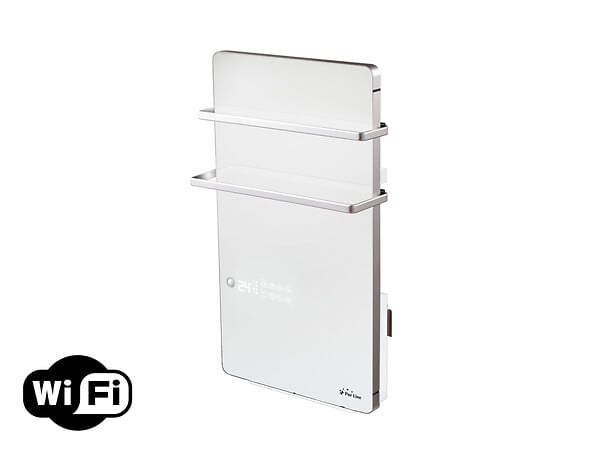 PURLINE - Sèche-serviettes numérique contrôle WIFI 2000W - large