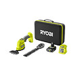 RYOBI - Cisaille - Sculpteur de végétaux 18V RYOBI - Batterie 2,0Ah - Chargeur - RY18GSA-120T - vignette