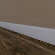 TECNOPROFILS - Plinthe Passe-Câble PVC 80 mm - Gris - 2.60 m, Lot de 5 - vignette
