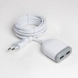 WATTANDCO - Rallonge double port USB-A et USB-C 3m - Watt and Co - vignette