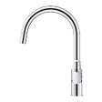 GROHE - Mitigeur évier BAULOOP bec haut avec douchette extractible GROHE 30543000 - vignette