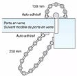 WATTELEZ - Joint de protection anti pince-doigt - WATTELEZ - avec 2 RAIL + 8 VIS L.70MM L.2050MM GRIS - 606059G - vignette