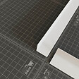 TECNOPROFILS - Cornière PVC - Longueur 2.60 m - Blanc - Lot de 5 - 2.5 x 2.5 cm - vignette