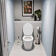 TECNOPROFILS - Cornière PVC 60 x 60 mm - Longueur 2.50 m - Blanc - Lot de 5 - vignette